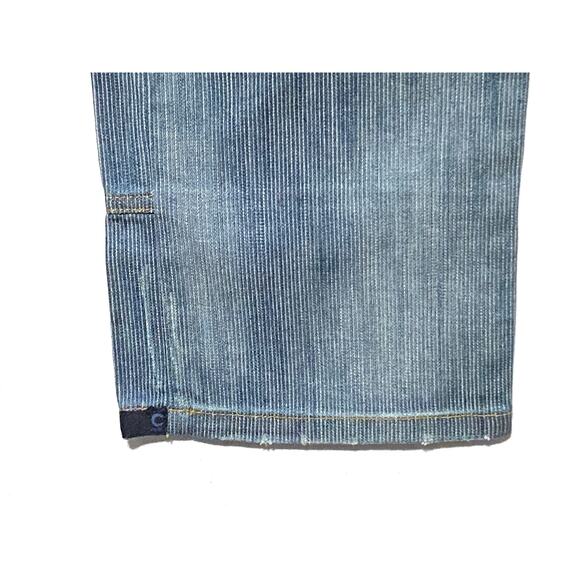 C'N'C Costume National Ribbed Straight Leg Jeans Womens 28 Normcore Casual NWT - Picture 6 of 13